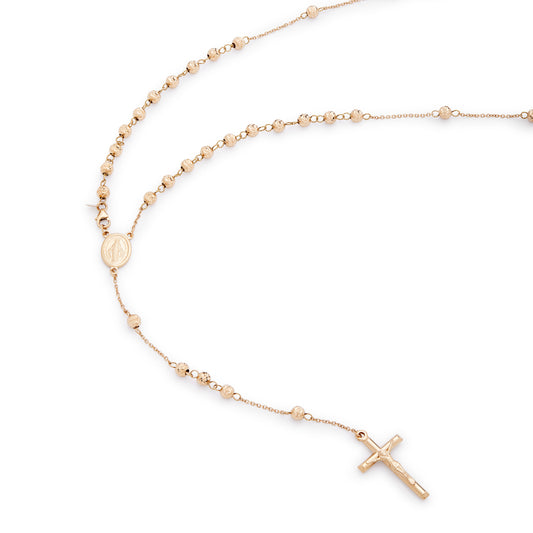 ROSARIO 5 MISTERIOS ORO AMARILLO