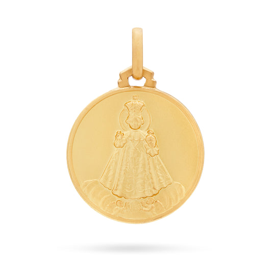 Child of Prague Medal in 18kt Yellow Gold