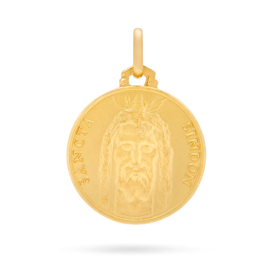 YELLOW GOLD HOLY SHROUD MEDAL