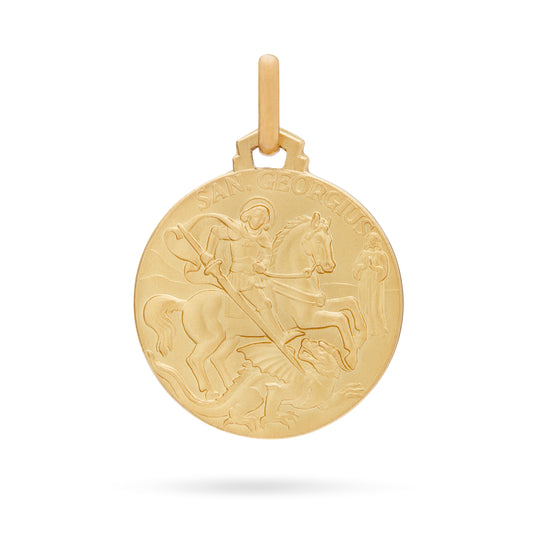 YELLOW GOLD SAINT GEORGE MEDAL