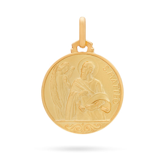 YELLOW GOLD SAN MATTEO MEDAL
