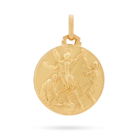 YELLOW GOLD SAINT ANDREW MEDAL