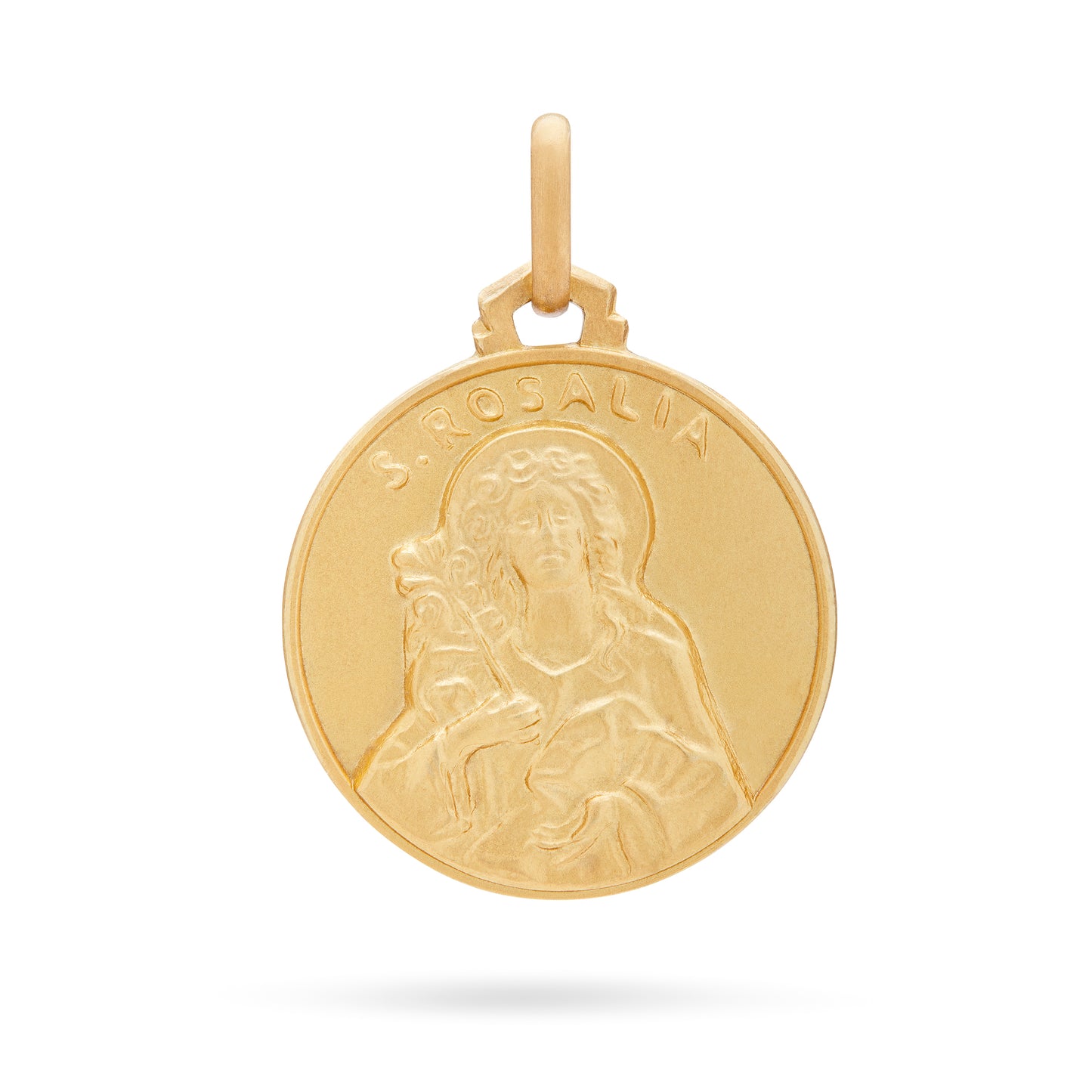 MEDAGLIA ORO GIALLO SANTA ROSALIA