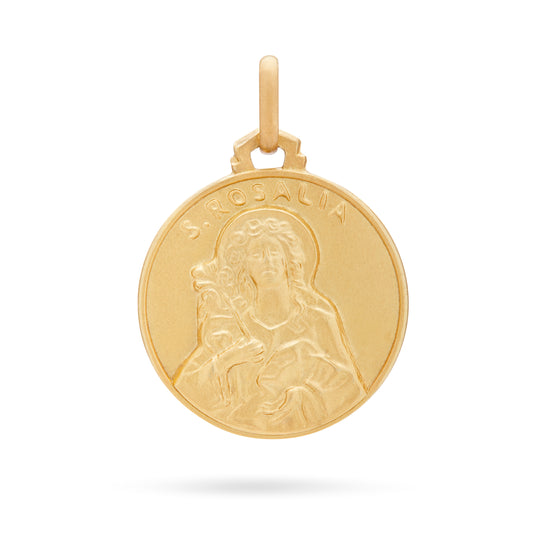 SANTA ROSALIA YELLOW GOLD MEDAL