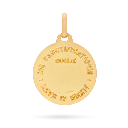 YELLOW GOLD MEDAL JOHN PAUL II CANONIZATION