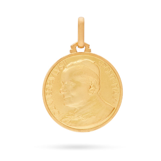YELLOW GOLD MEDAL JOHN PAUL II CANONIZATION