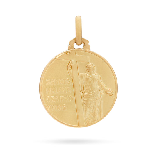 YELLOW GOLD SAINT HELEN MEDAL