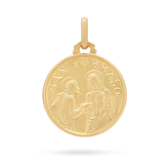 YELLOW GOLD SAINT THOMAS MEDAL