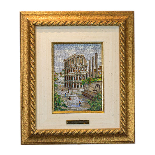 Colosseum Mosaic Side View