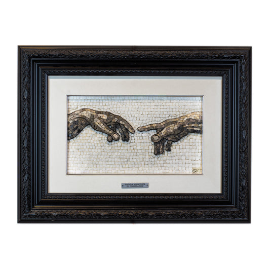 Mosaic Detail Hands Creation