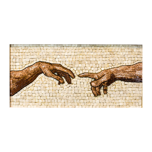 Mosaic Detail Hands Creation