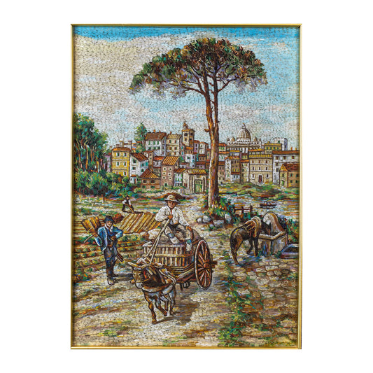 Vanished Rome mosaic