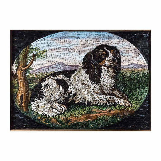 English Springer Spaniel mosaic