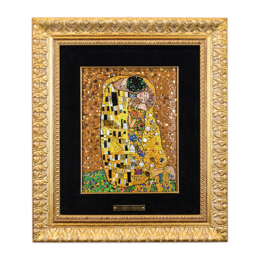 Mosaic Detail of Klimt's Kiss