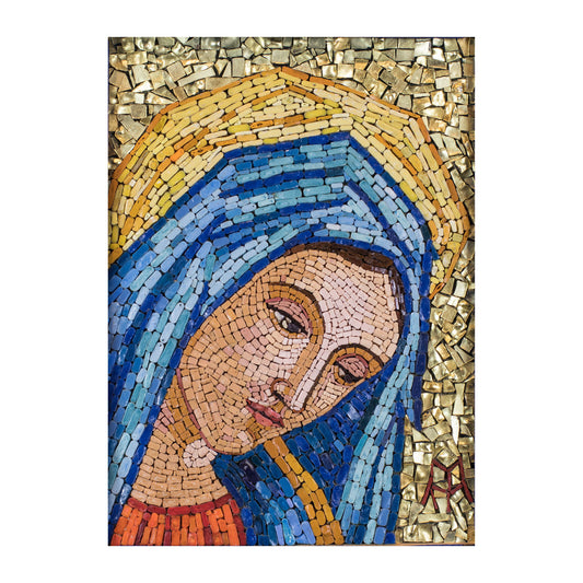 Virgin Mary mosaic