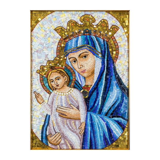 Mosaico Madre de la Iglesia