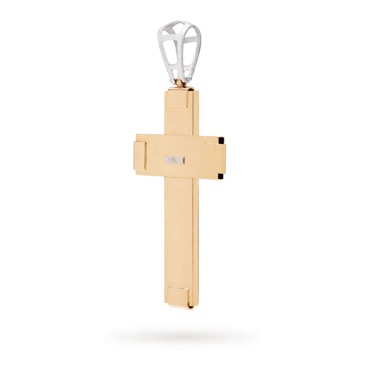 CRUCIFIJO ORO AMARILLO 45 MM