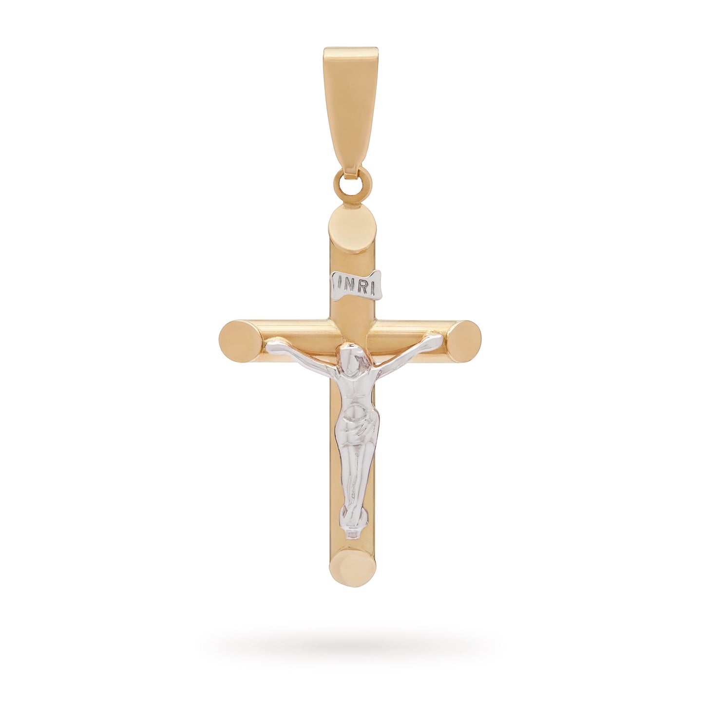 CRUCIFIX IN YELLOW GOLD