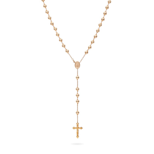 ROSARIO DE ORO AMARILLO DE LA VIRGEN MILAGROSA