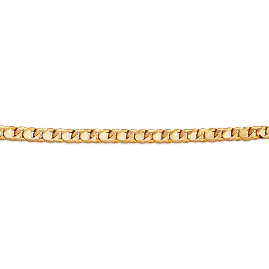 YELLOW GOLD CURB CHAIN