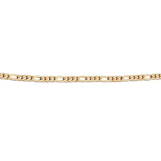 YELLOW GOLD FIGARO CHAIN