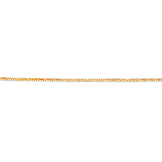 YELLOW GOLD FOXTAIL CHAIN