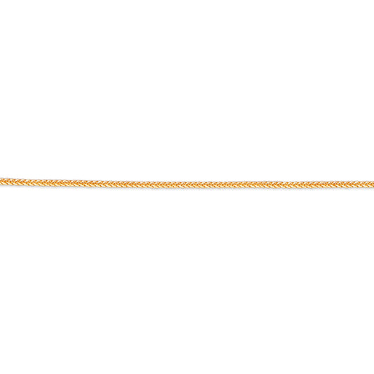 YELLOW GOLD FOXTAIL CHAIN