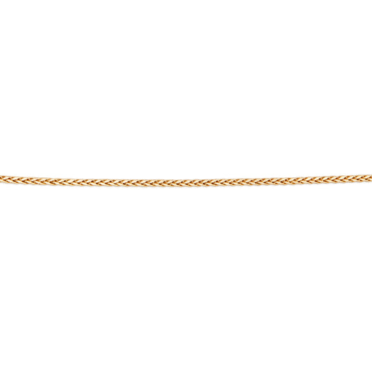 YELLOW GOLD WHEAT CHAIN