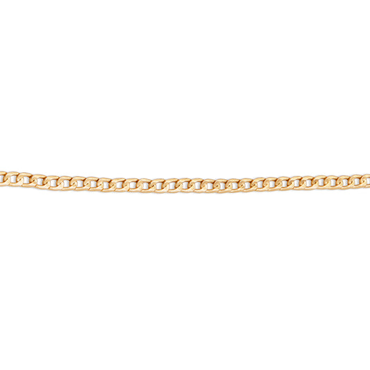 YELLOW GOLD CURB CHAIN