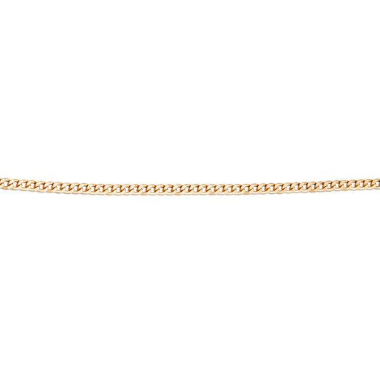 YELLOW GOLD CURB CHAIN
