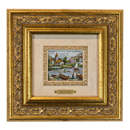 Mosaic House with Boat