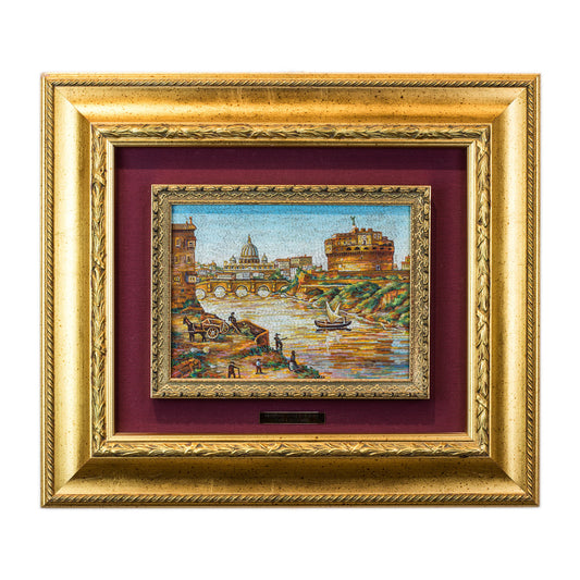 Mosaic Ramparts of Castel Sant'Angelo and San Pietro