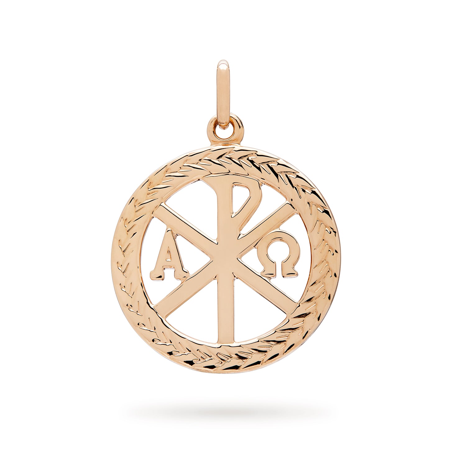 PEACE CROSS IN YELLOW GOLD