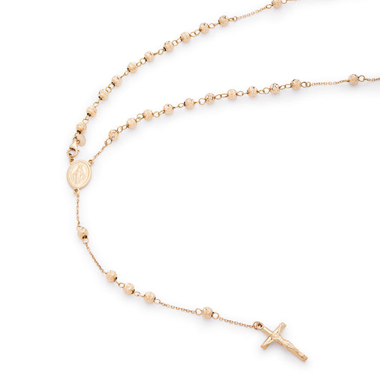 MIRACULOUS YELLOW GOLD ROSARY