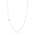 ROSARIO COLLAR ORO BLANCO MILAGROSO