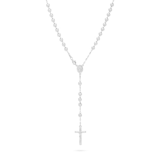 MIRACULOUS ROSARY WHITE GOLD