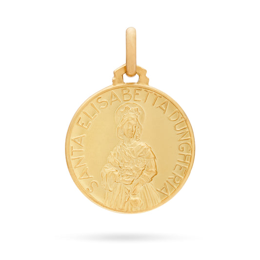 Medalla Santa Isabel de Hungría Oro Amarillo