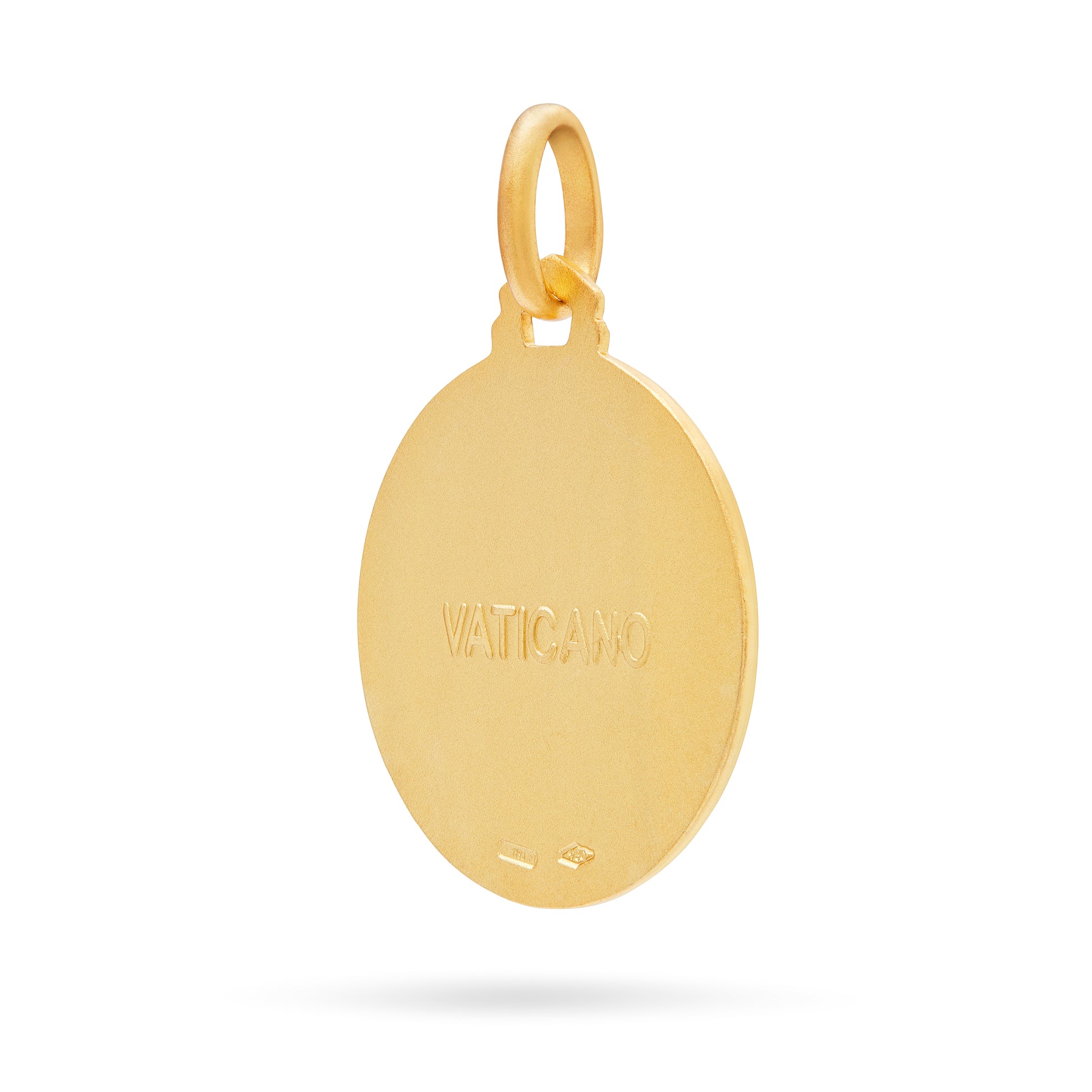 Medaglia Placcata Oro San Michele Arcangelo - 14mm | La Boutique di Lourdes Medaglia Placcata Oro San Michele Arcangelo - 14mm | La Boutique di Lourdes
