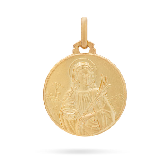 SAINT LUCIA YELLOW GOLD MEDAL
