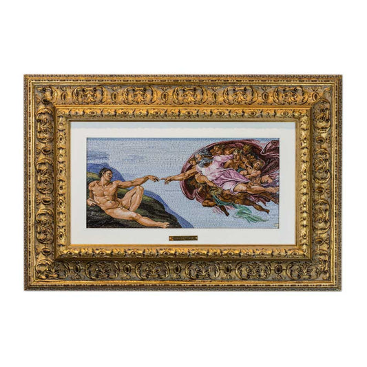 Mosaic The Creation of Adam