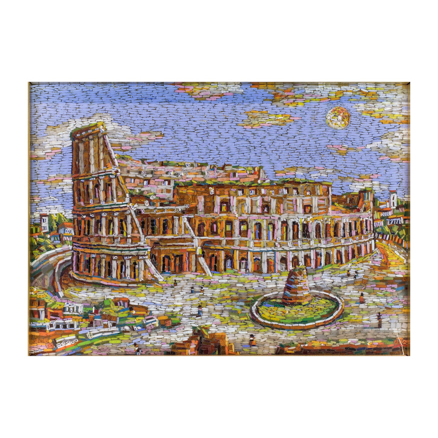 Mosaico Veduta Colosseo