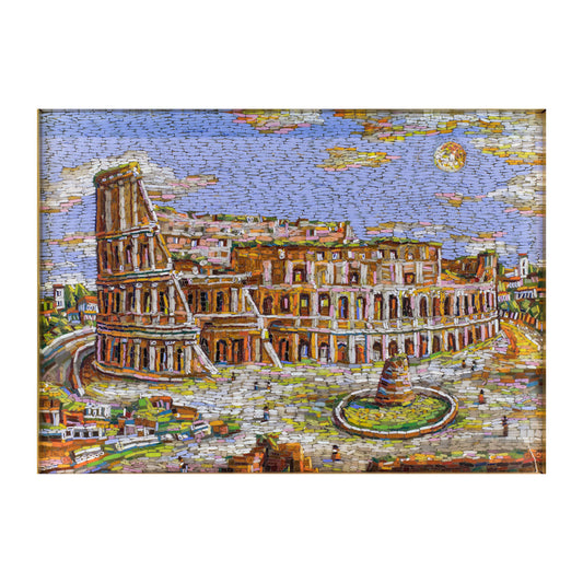 Vista de mosaico del Coliseo