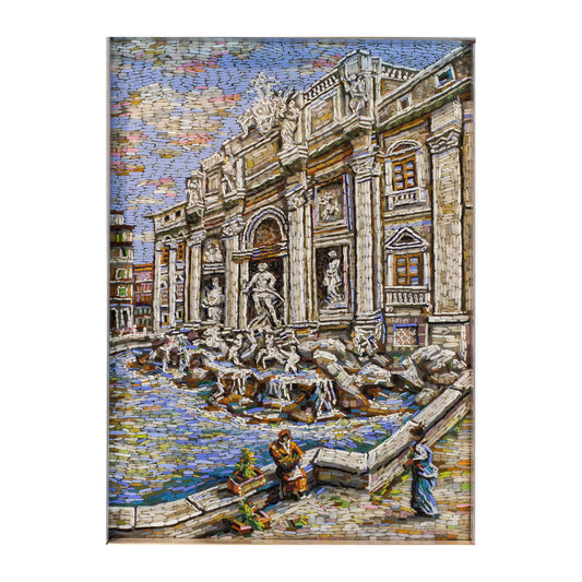 Trevi Fountain mosaic