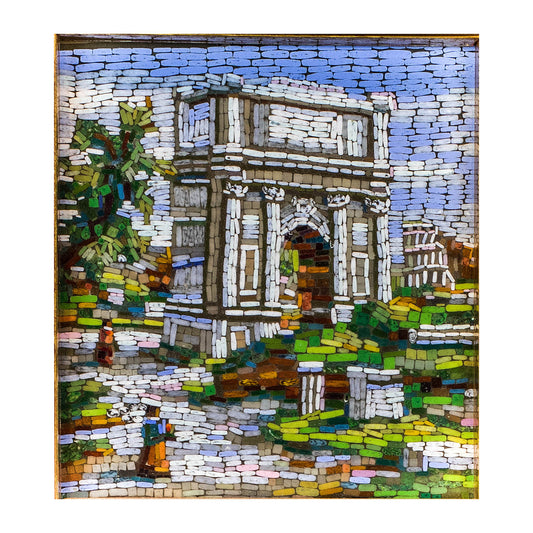 Arco de Tito y mosaico Appia Antica