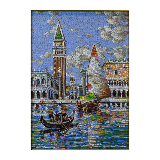 Mosaic Venice St Mark's Campanile