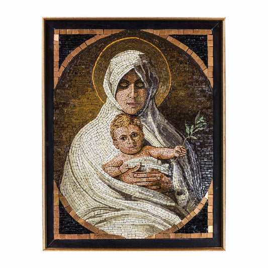 Mosaic Madonna dell'Ulivo