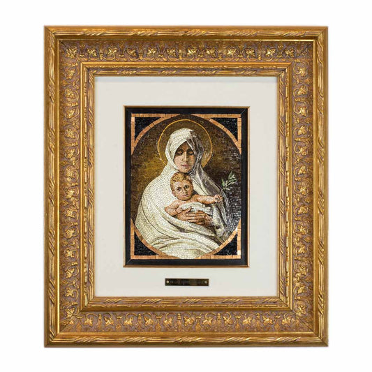 Mosaic Madonna dell'Ulivo