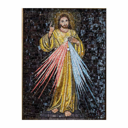 Mosaico Gesù Misericordioso