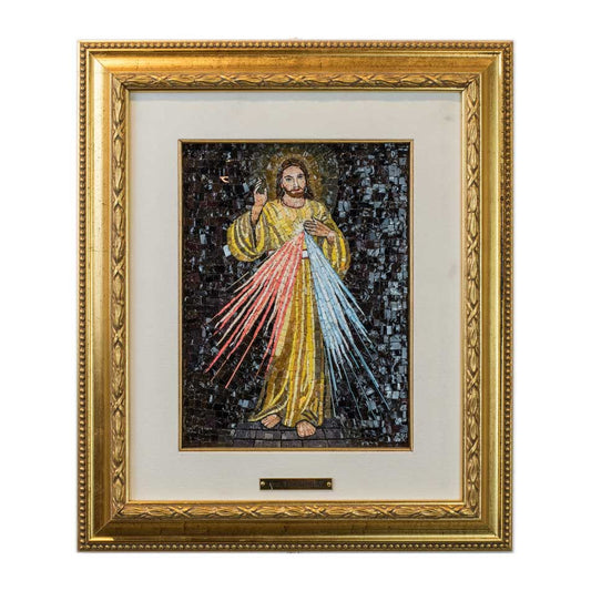 Mosaic Madonna with Child