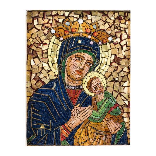 Mosaico de Nuestra Señora del Perpetuo Socorro